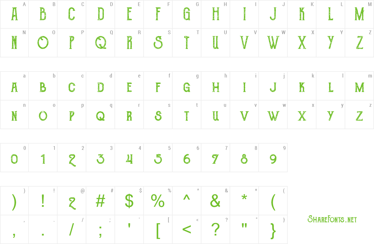 Font The Goldsmith preview